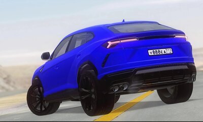 2018 Lamborghini Urus (Russia License Plates)