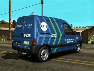 Citroen Berlingo Santa Fe Police APSV