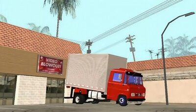 Mercedes-Benz 608 Boxtruck (Baú Qualificado) for Mobile