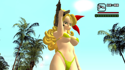 Bikini Bad Launch ランチ Ranchi Lunch Dragon Ball skin