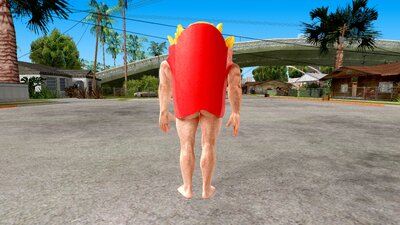 FriesBox Skin For GTA SA