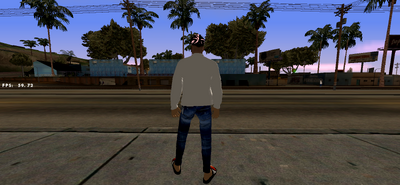 Skin Áo Khoác Tia Sét Trắng Đen For Mobile