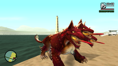 Crimson Keeper Cerberus (SMITE)