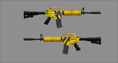 XM177E2 with Skins Pack